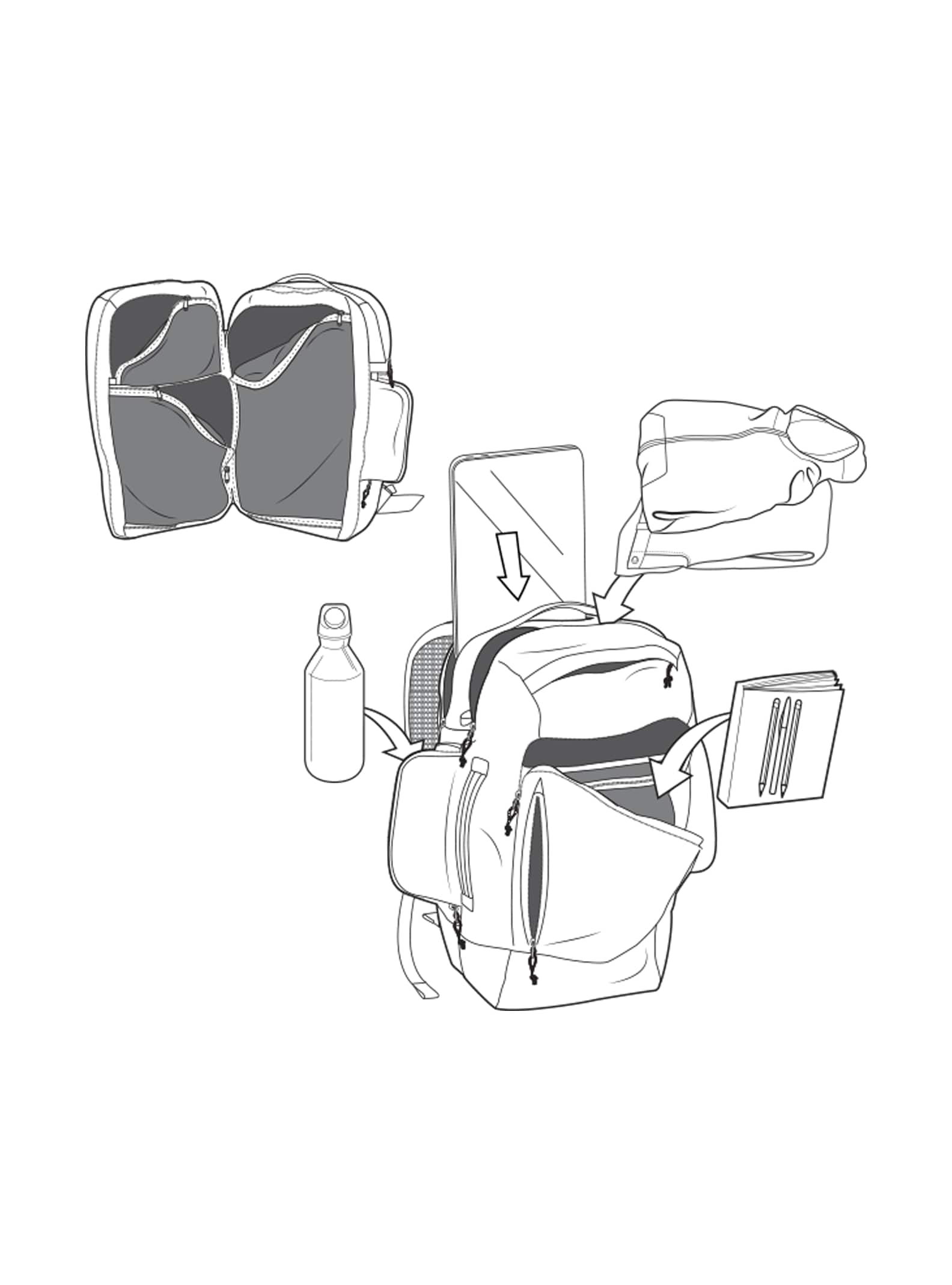 Multipath 27L Travel Pack
