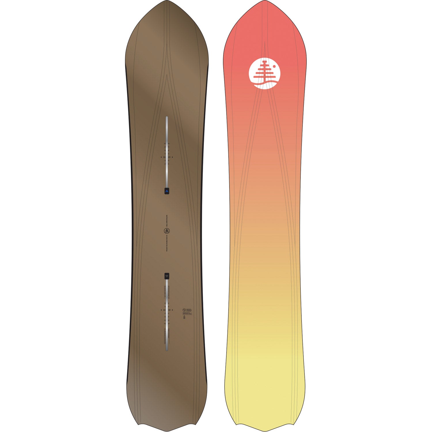 Family Tree 3D Double Dog Camber Snowboard 2024