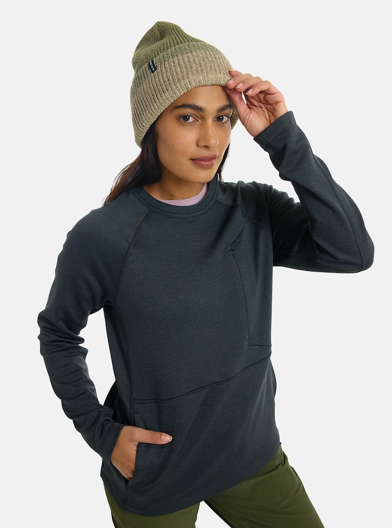 Women's Multipath Grid Crewneck Fleece