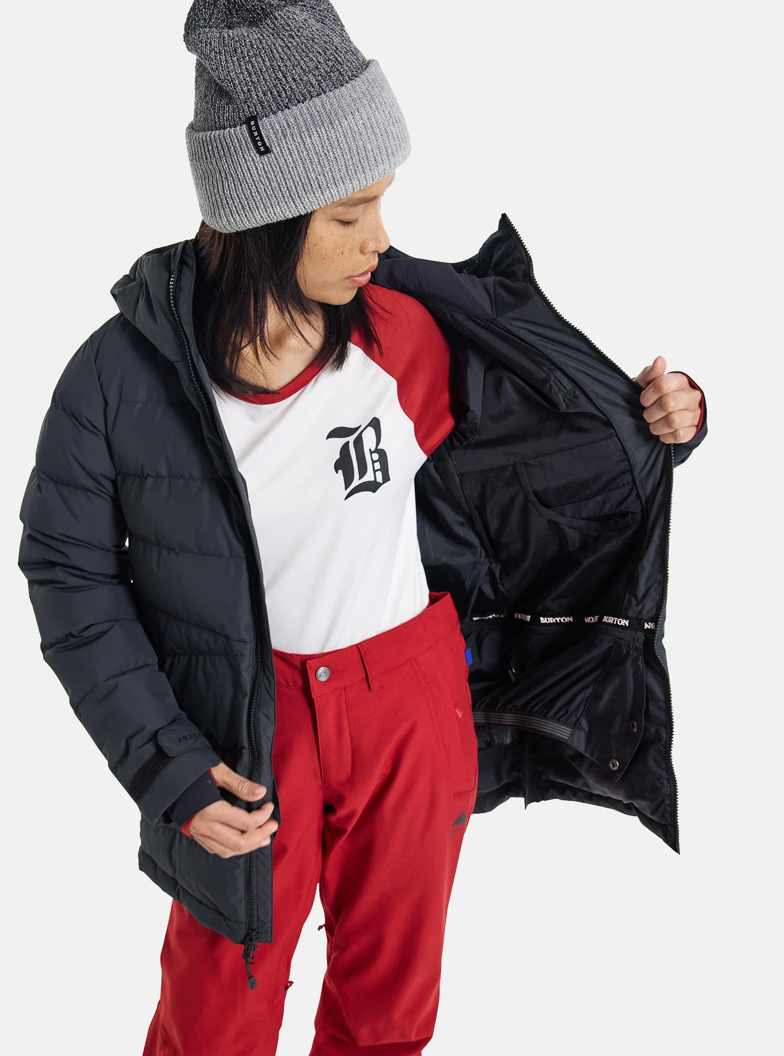 Women's Loyil Down Snowboard Jackets