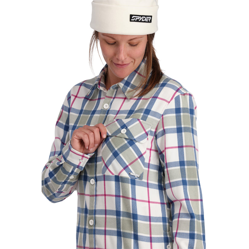 Womens Fab Flannel Top