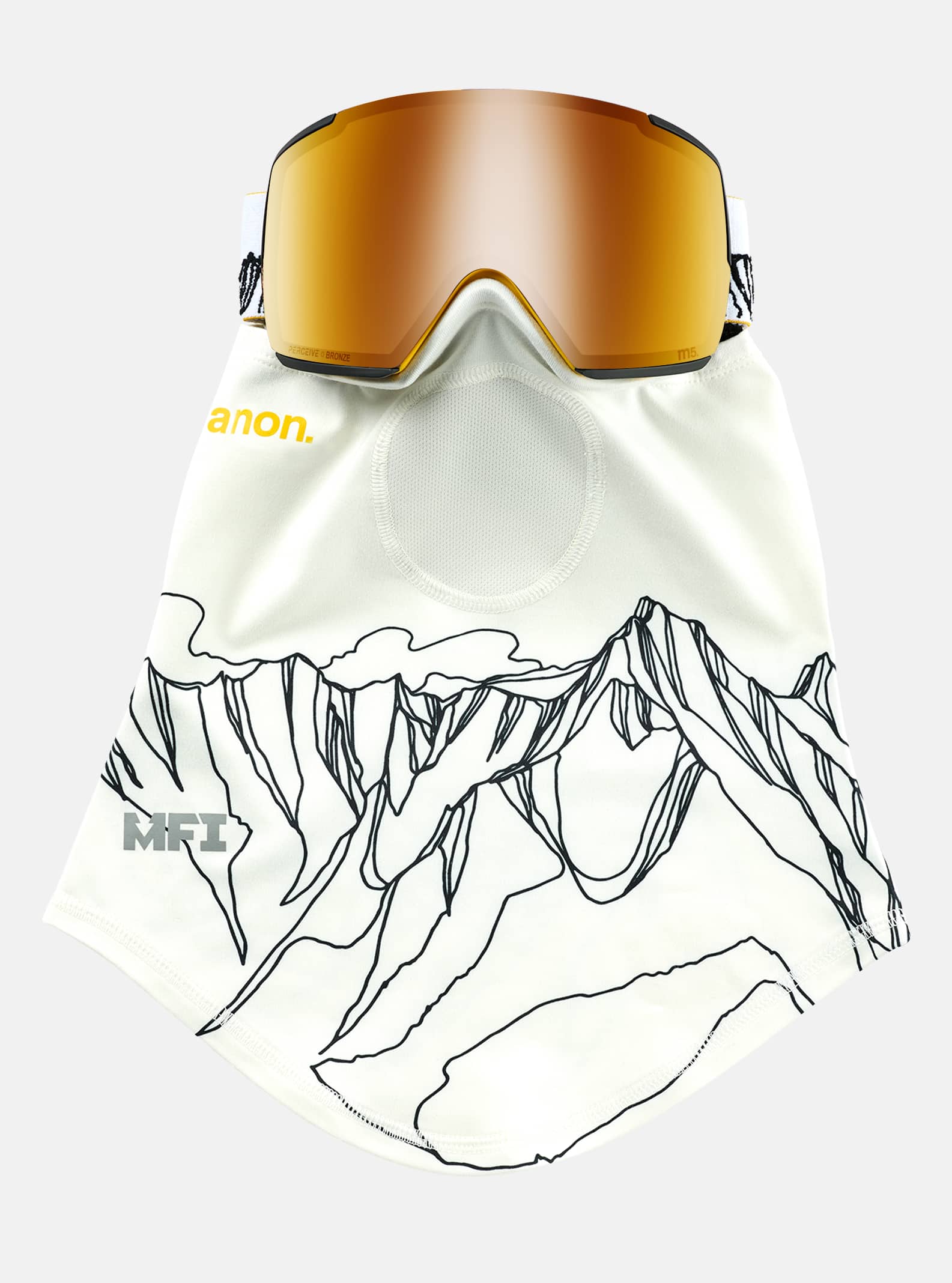 M5 Low Bridge Fit Snow Goggle