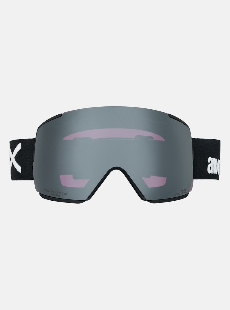 M5 Low Bridge Fit Snow Goggle + Bonus Lens + MFI Face Mask