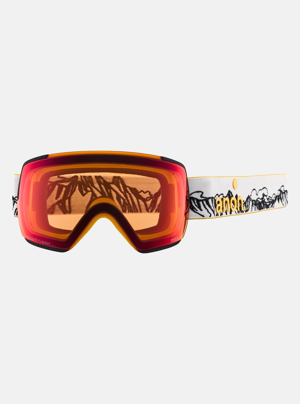 M5S Low Bridge Fit Snow Goggle