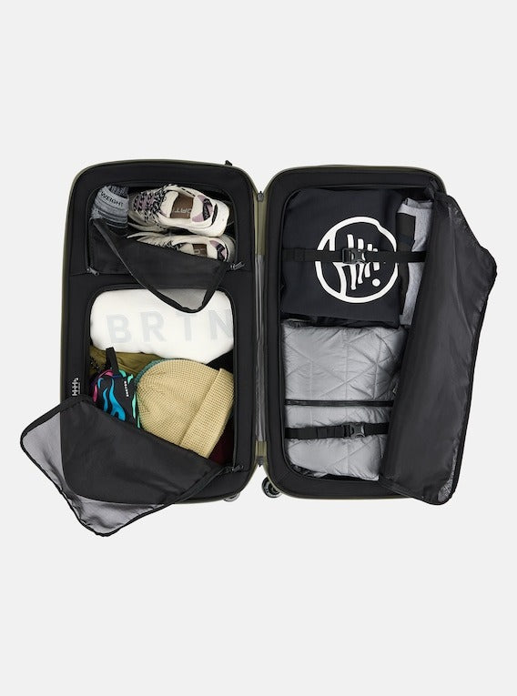 Burton 4 Wheel Double Deck 86L Travel Bag - Auski Australia