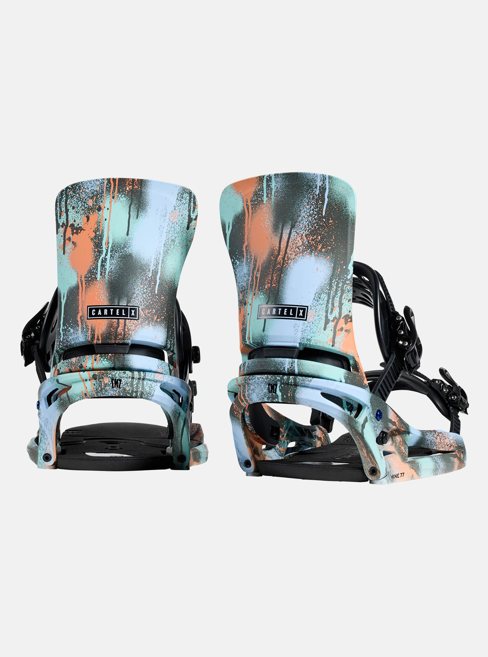 Burton Men's MINE77 Cartel X EST Snowboard Bindings - Auski Australia