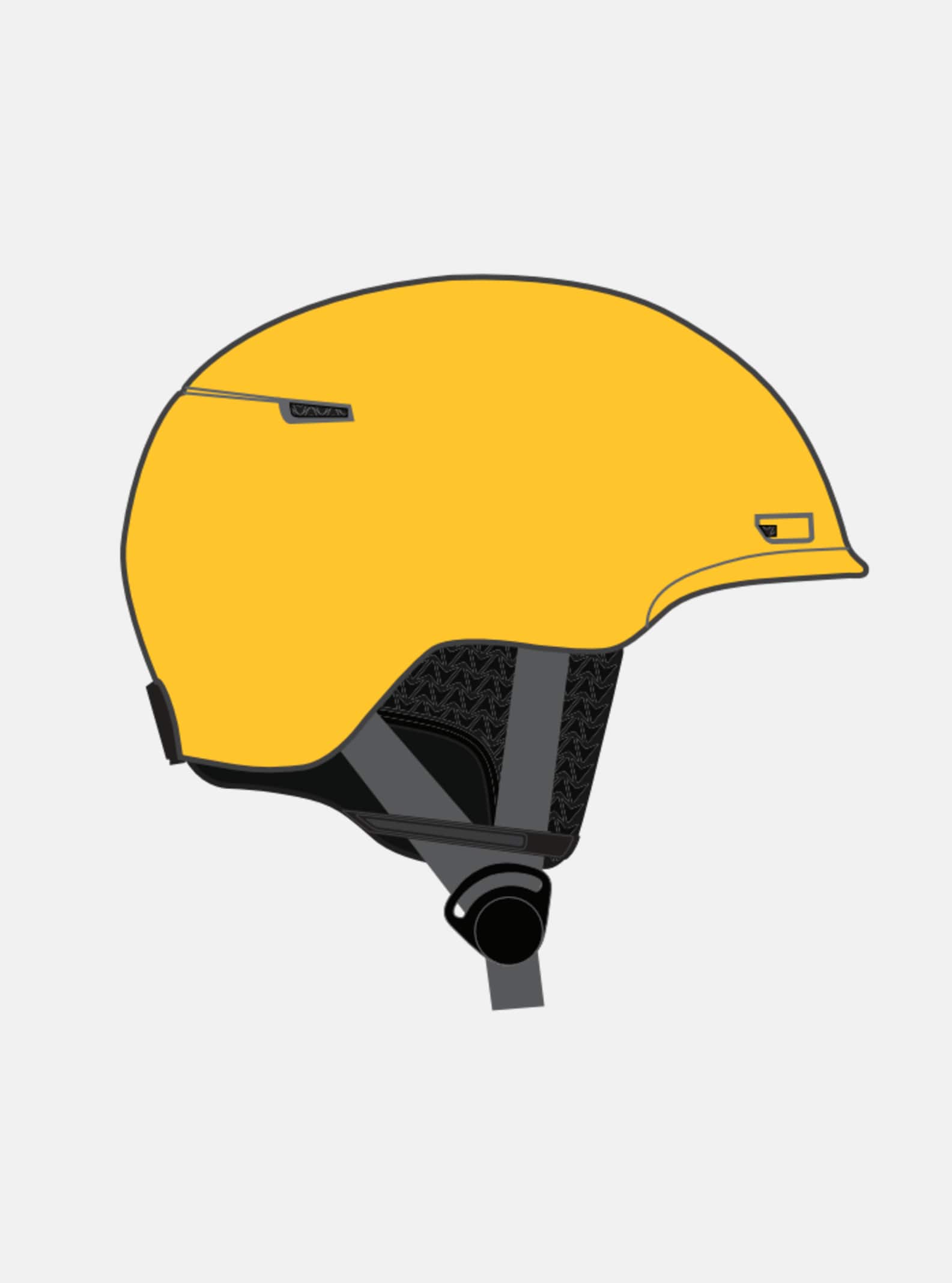 Oslo WaveCel Round Fit Snow Helmet