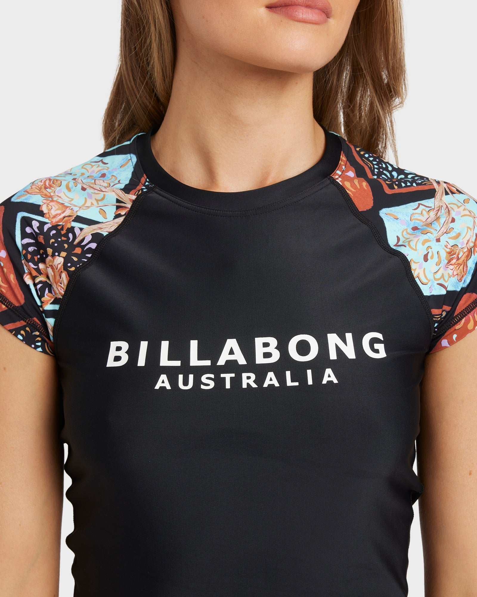 Womens Forever Folk Wahine Rash Vest