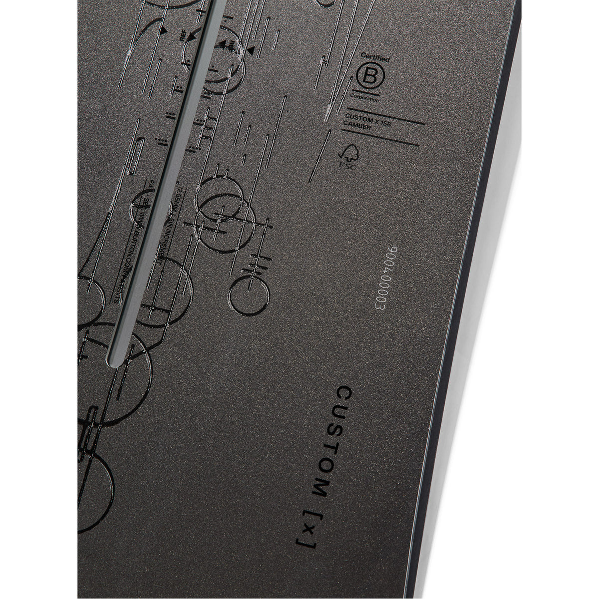 Custom X Etched Camber Snowboard