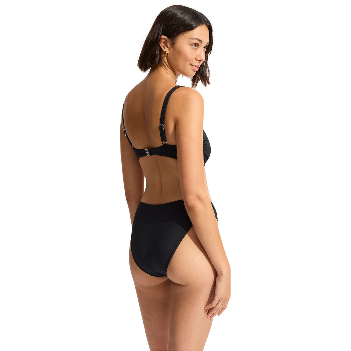 Ruched Underwire Bikini Top