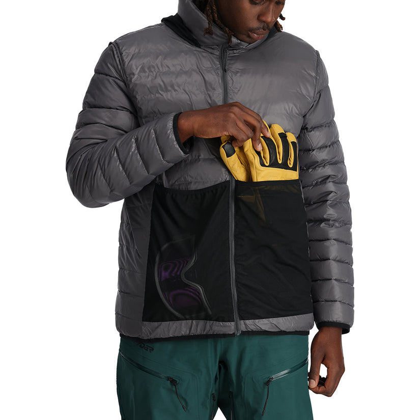 Mens Sanction Hooded Down Jacket