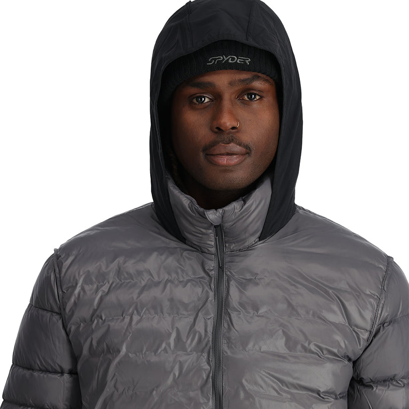 Mens Sanction Hooded Down Jacket