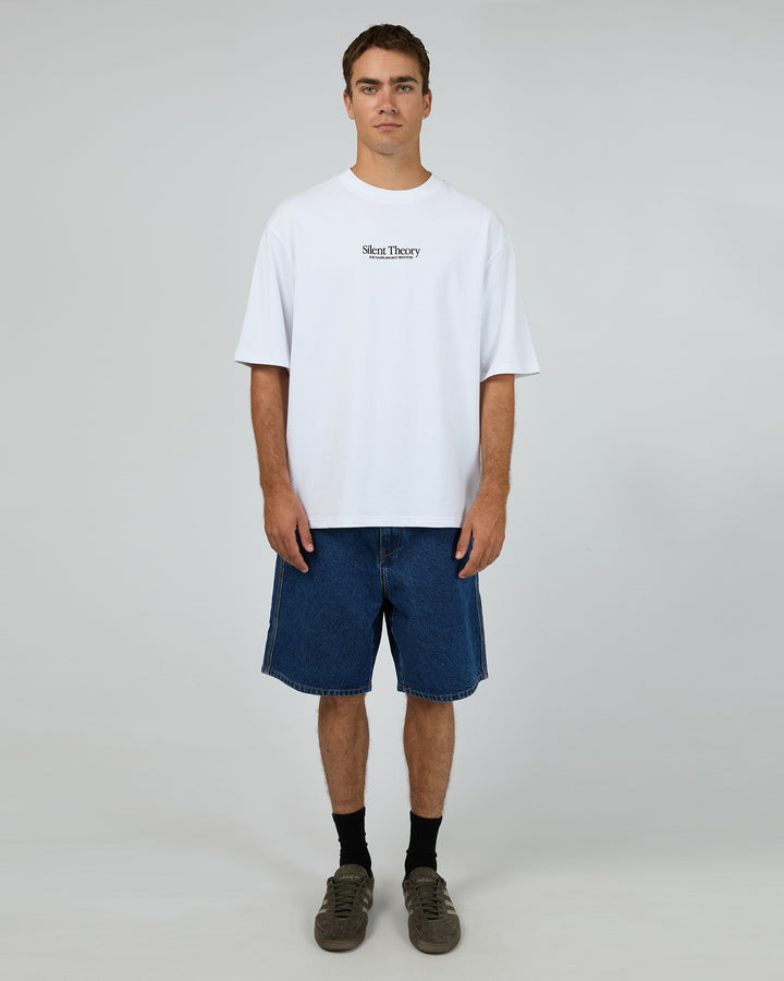 Classic Emb Tee White