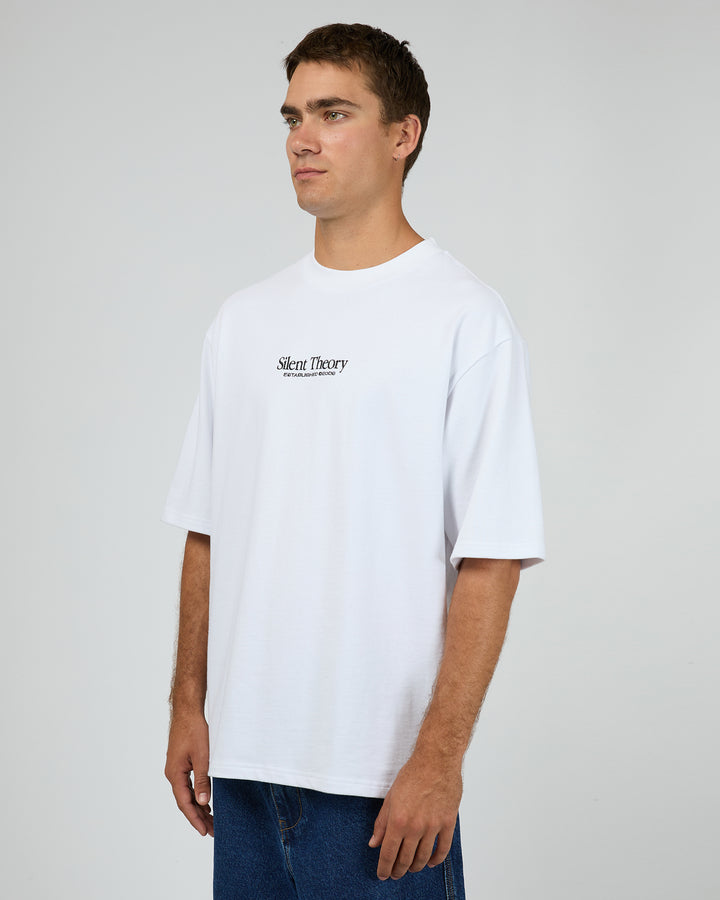 Classic Emb Tee White