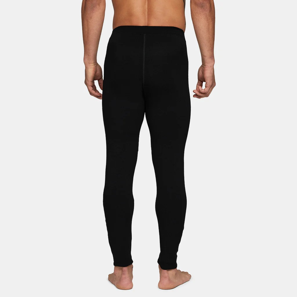 Mens Heavyweight Grid Fleece Bottom Base Layer
