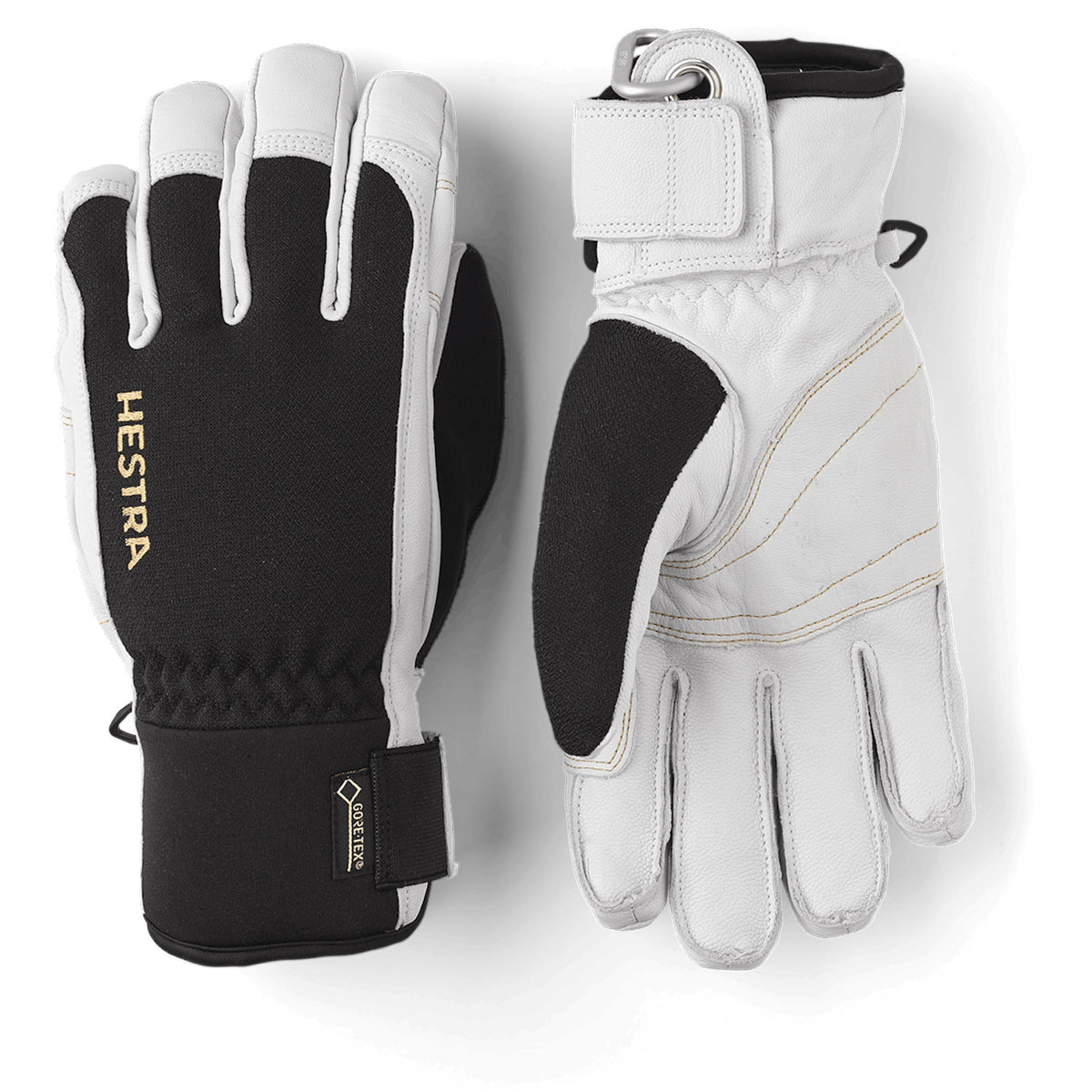 Army Leather GORE-TEX Short Ski Gloves