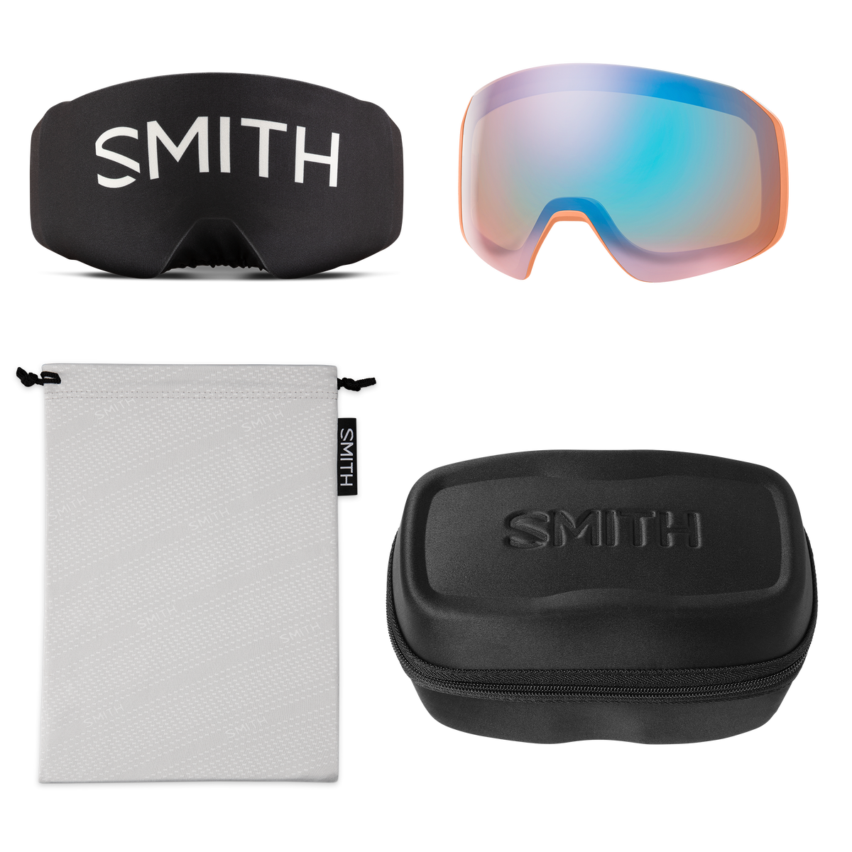 4D MAG S Low Bridge Fit Snow Goggle