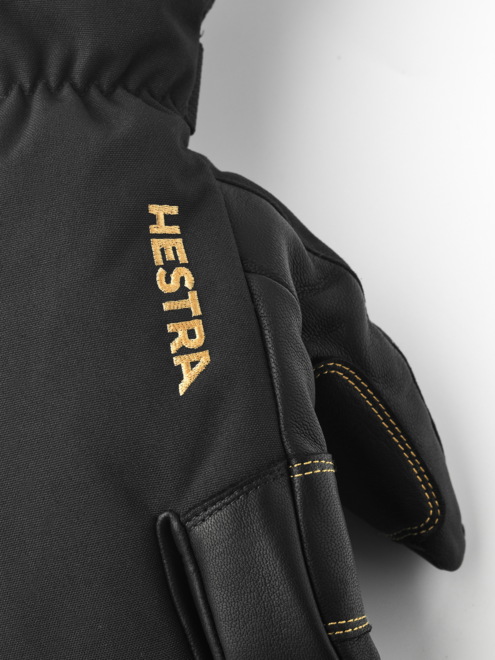 Army Leather Gore-Tex 3 Finger Ski Gloves