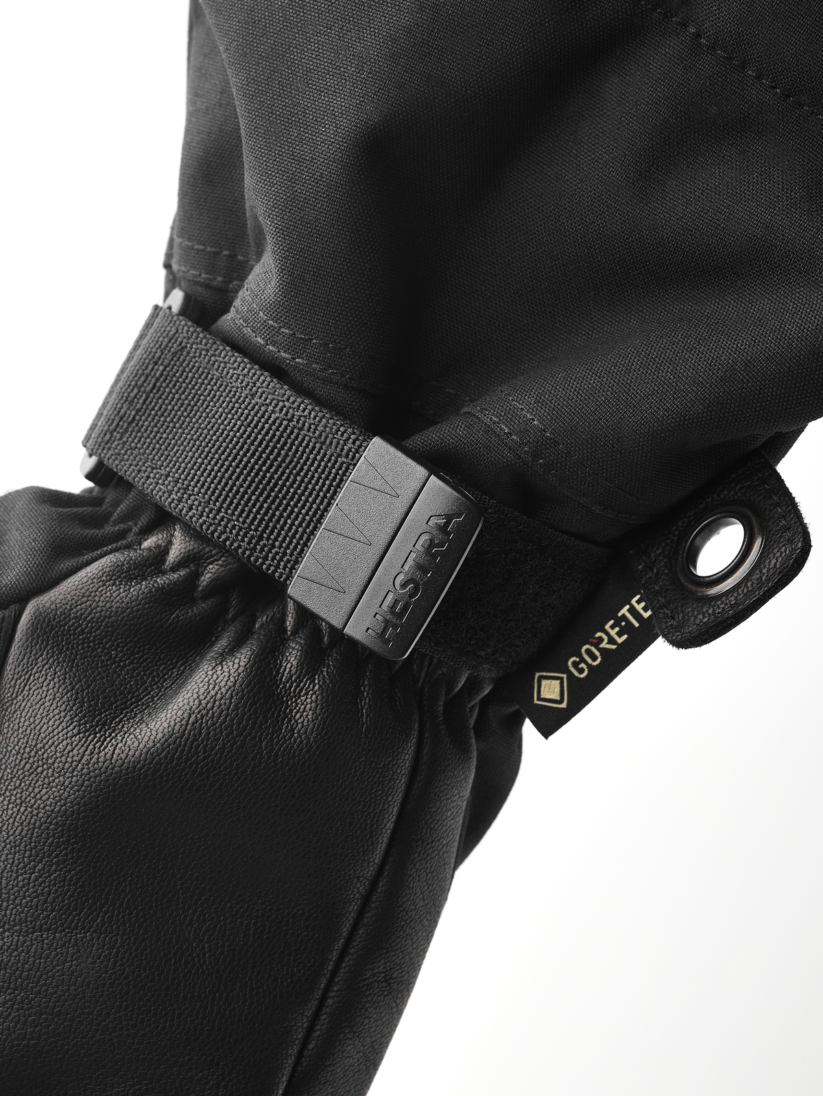 Army Leather Gore-Tex 3 Finger Ski Gloves