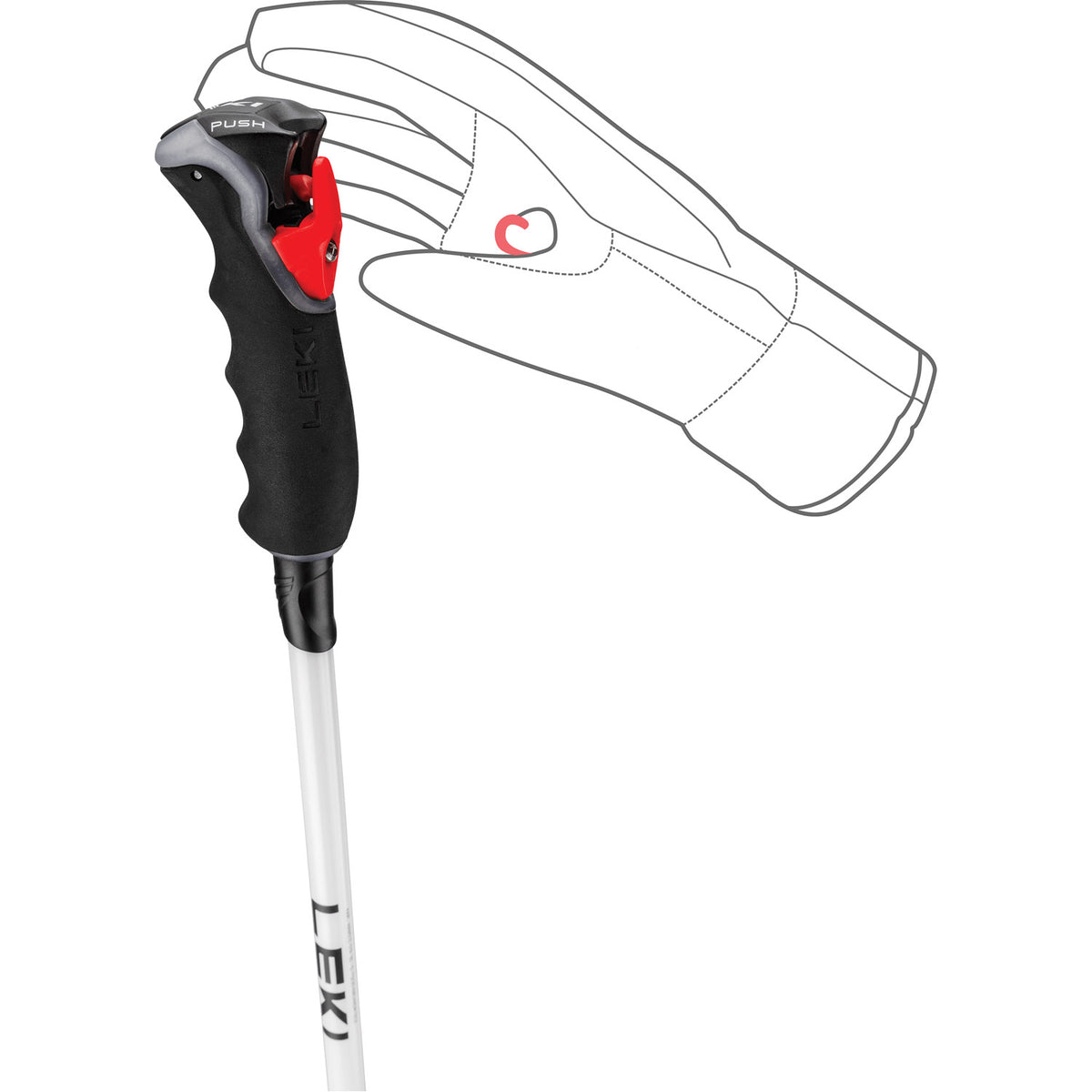 Carbon 14 3D Womens Ski Poles