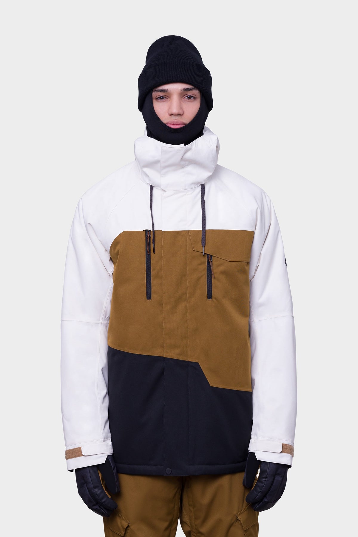 686 Geo Insulated Jacket Birch Wash Colourblock