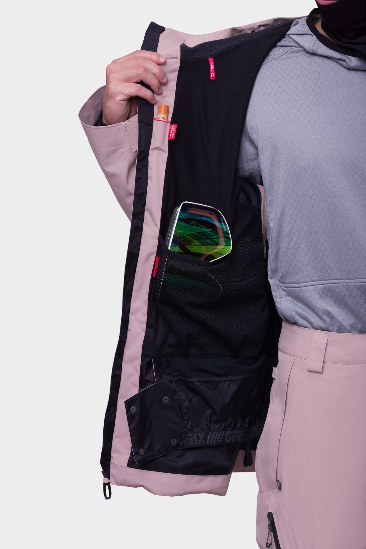 686 Mens Gore-Tex GT Shell Jacket Dusty Mauve