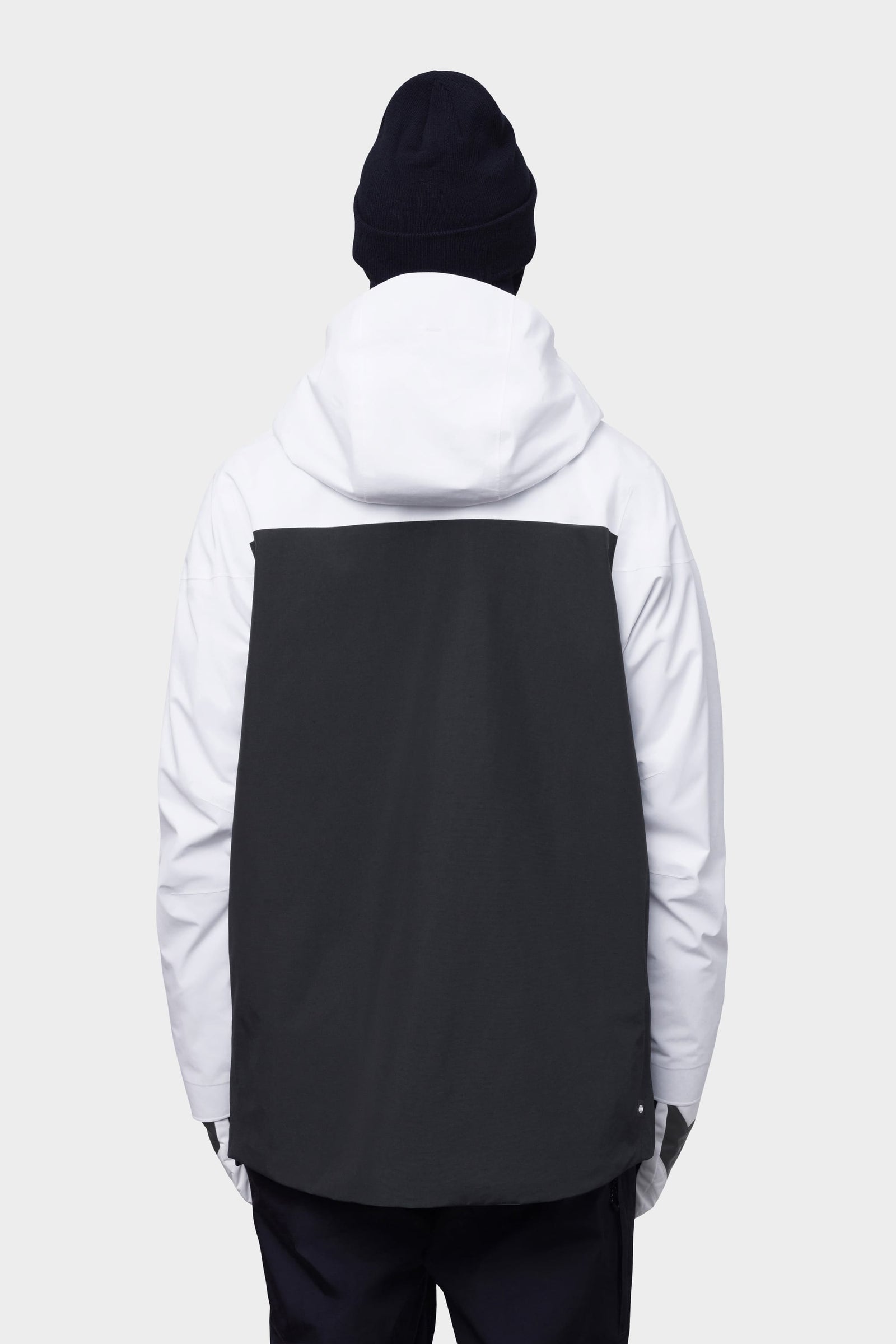 686 Mens Gore-Tex GT Shell Jacket White Steel Blue Black