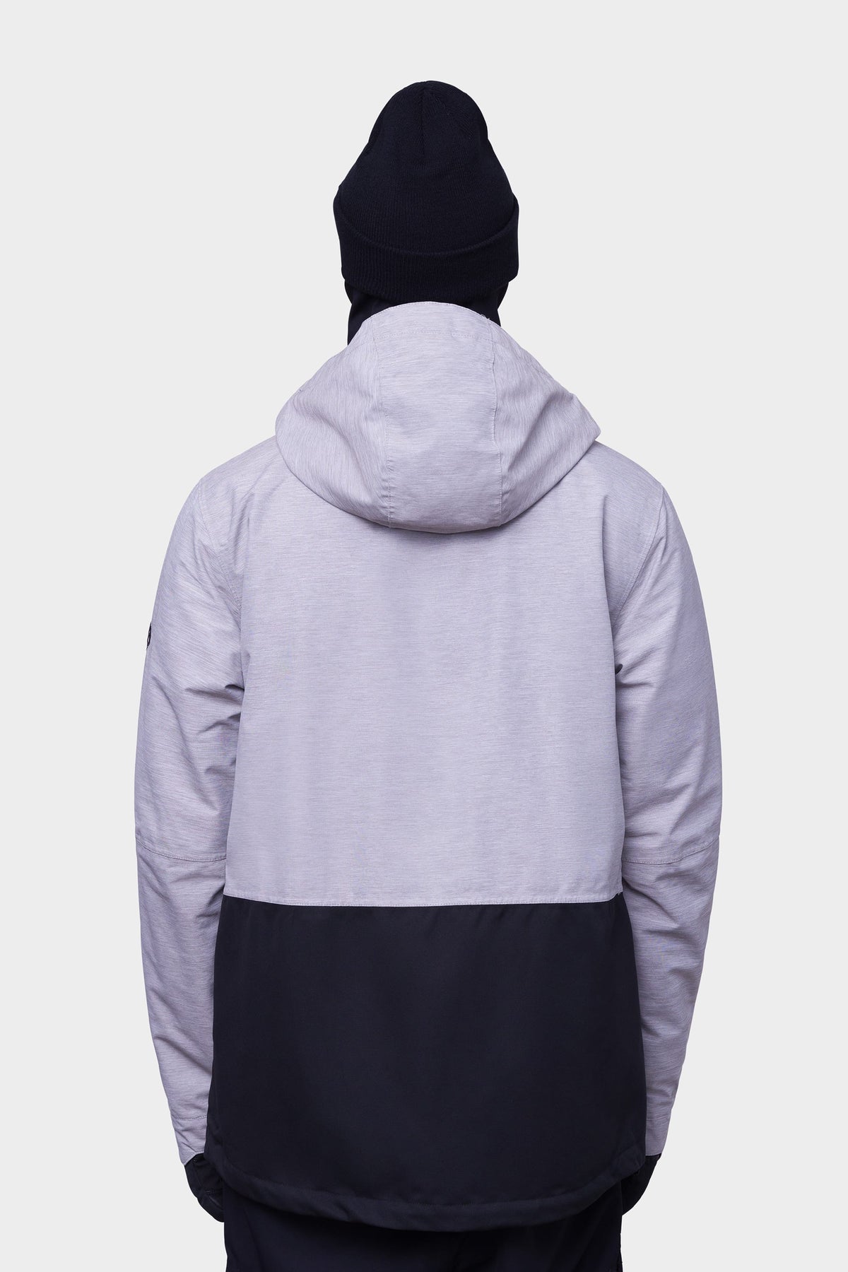 686 Mens Smarty 3-in-1 Form Jacket White Heather  Colourblock