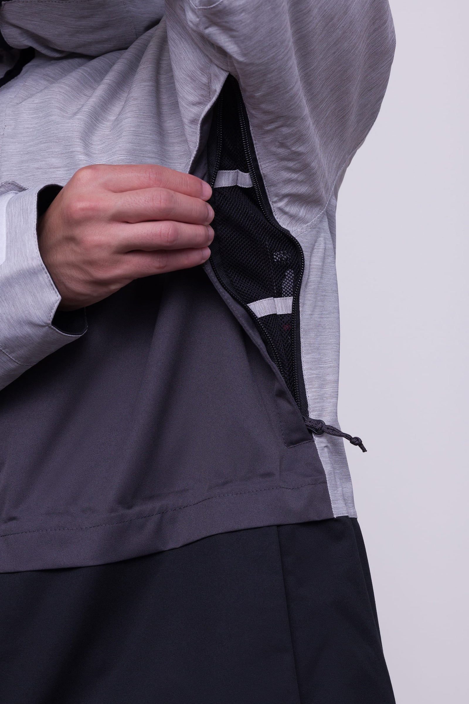 686 Mens Smarty 3-in-1 Form Jacket White Heather  Colourblock