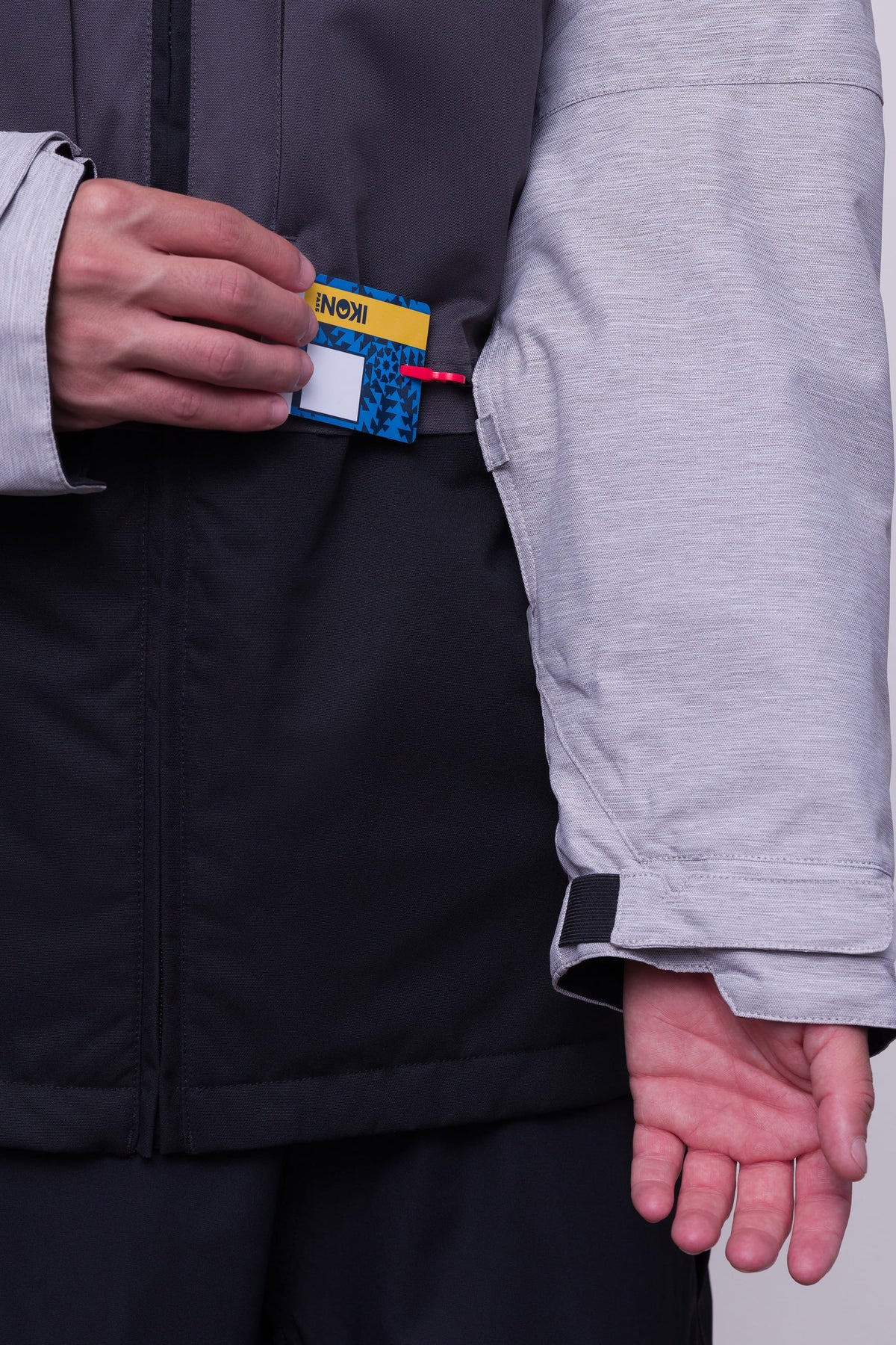 686 Mens Smarty 3-in-1 Form Jacket White Heather  Colourblock