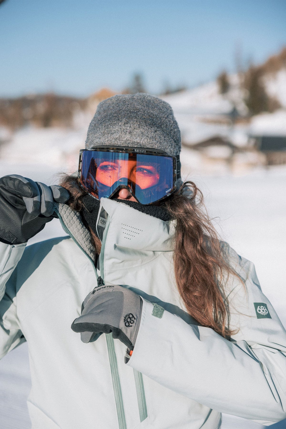 686 Womens Hydra Insulated Jacket Dusty Sage