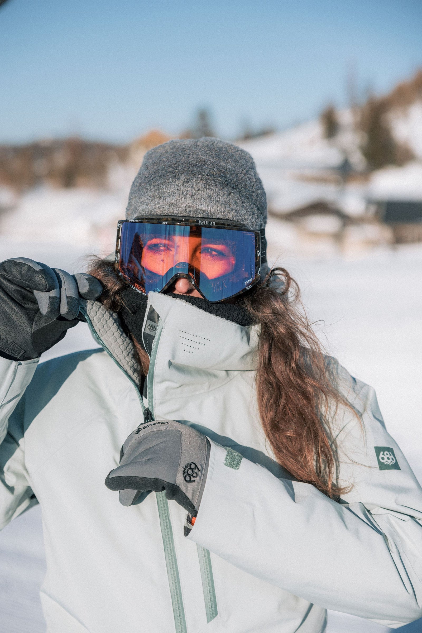 686 Womens Hydra Insulated Jacket Dusty Sage