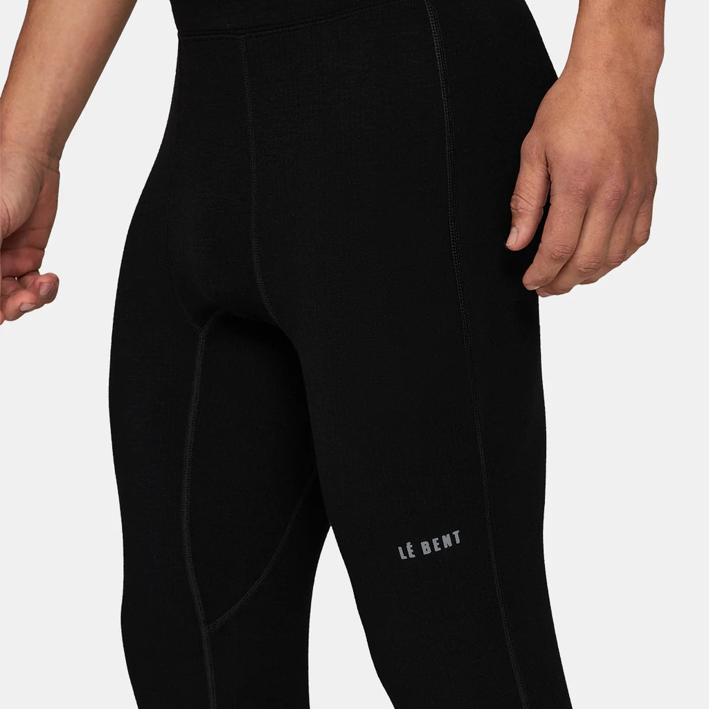 Mens Heavyweight Grid Fleece Bottom Base Layer