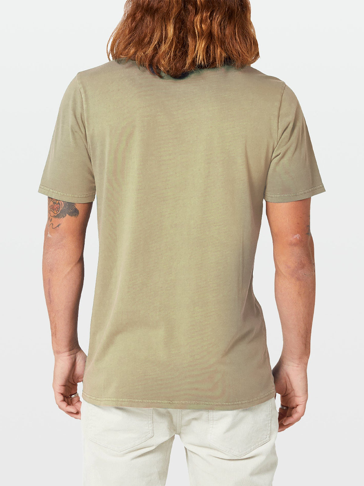 Aus Solid Short Sleeve Tee Shirt