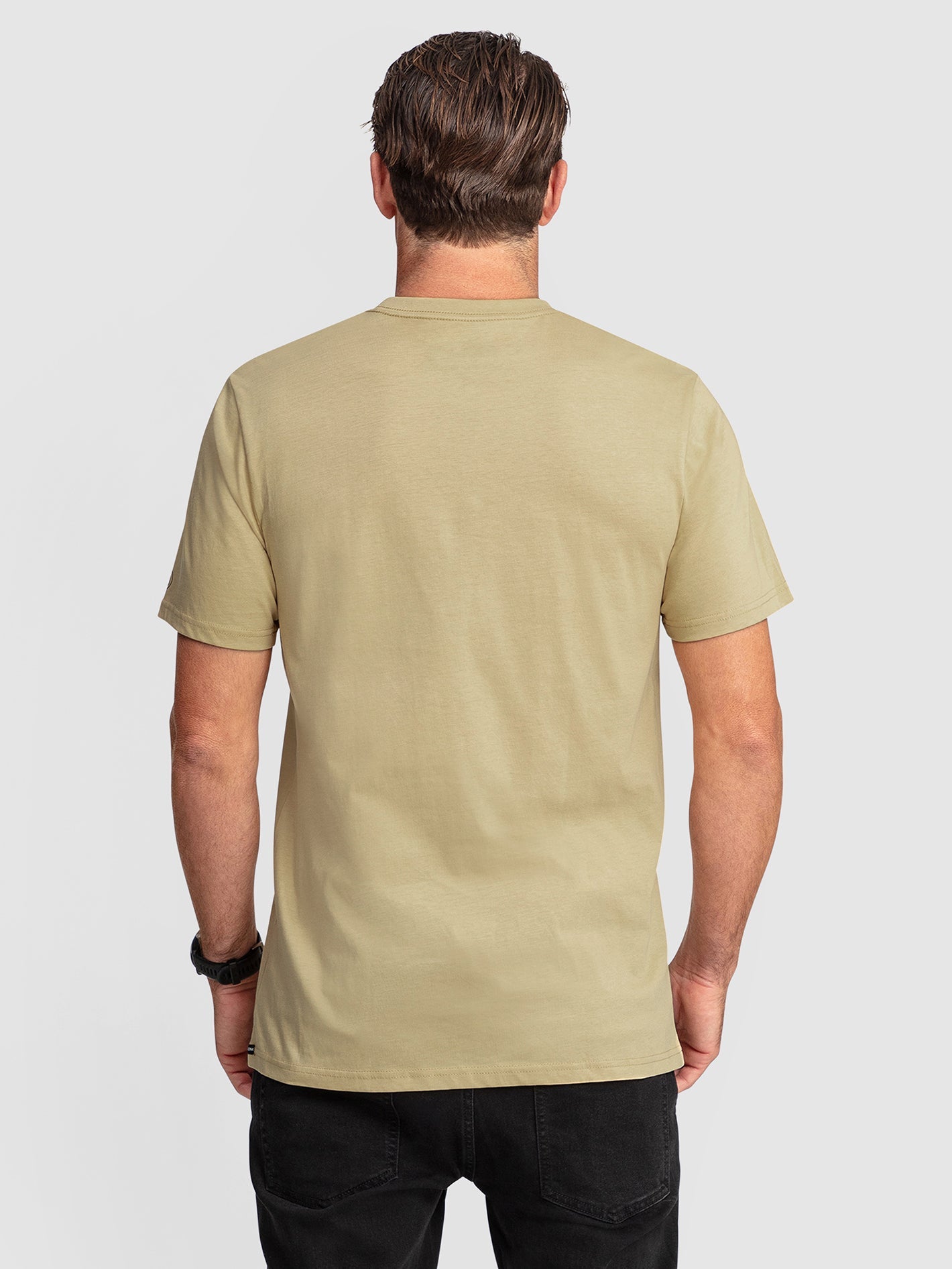 Aus Solid Short Sleeve Tee Shirt