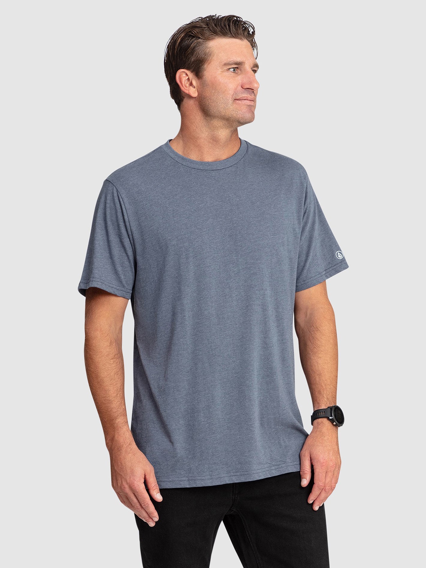 Aus Solid Short Sleeve Tee Shirt
