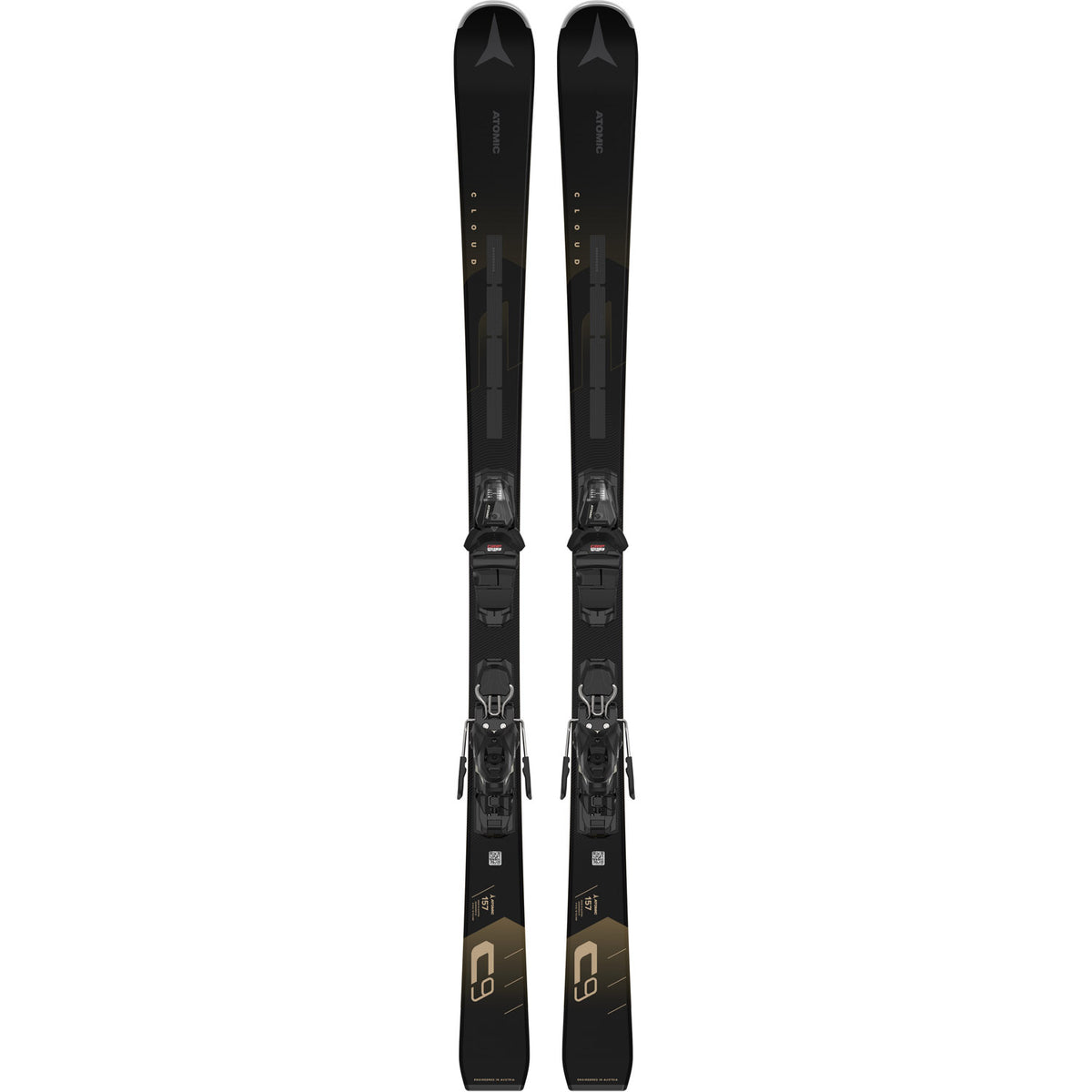Cloud C9 Revoshock Light Skis w/ M10 GW Bindings 2025
