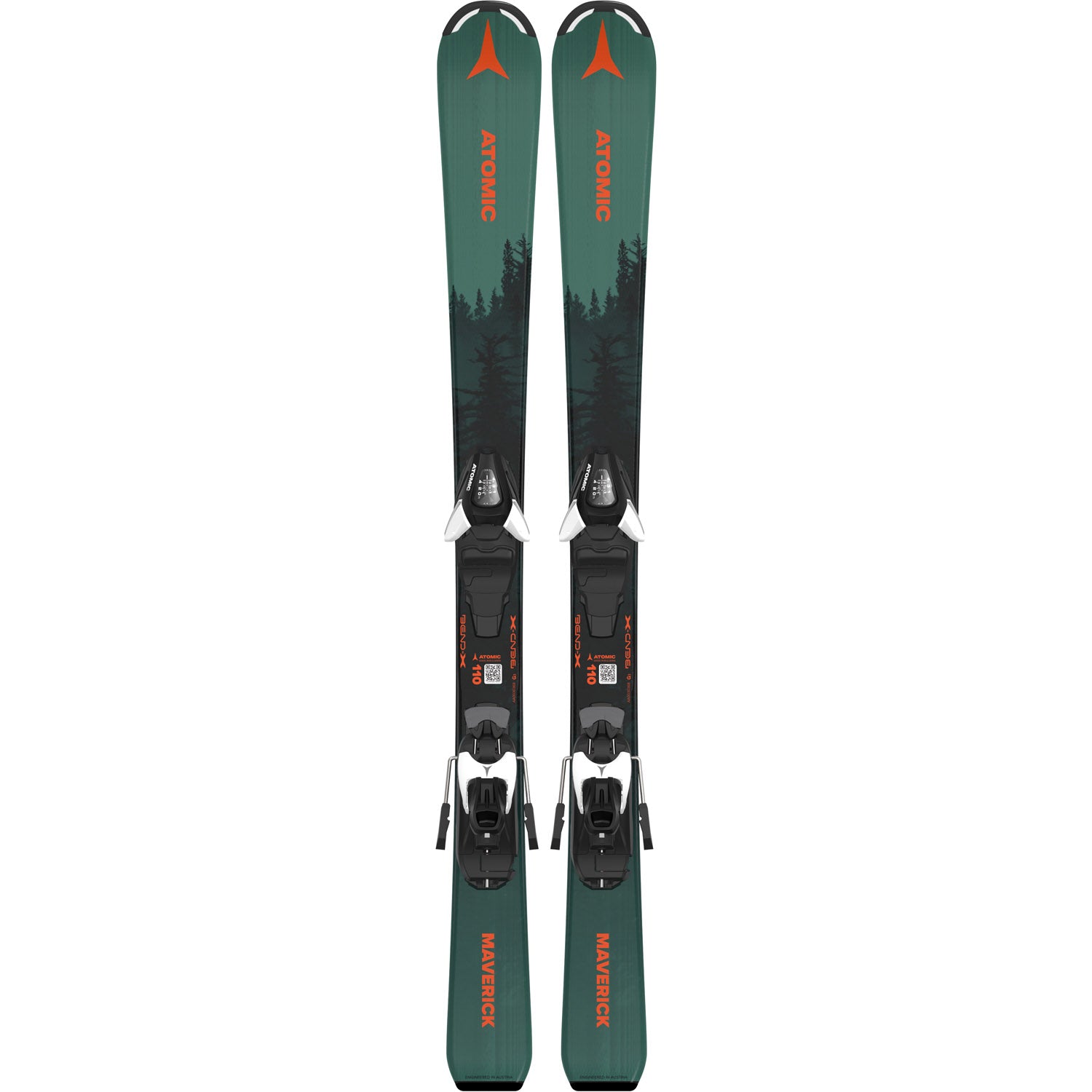 Maverick Jr 100-120 Skis w/ C5 GW Bindings