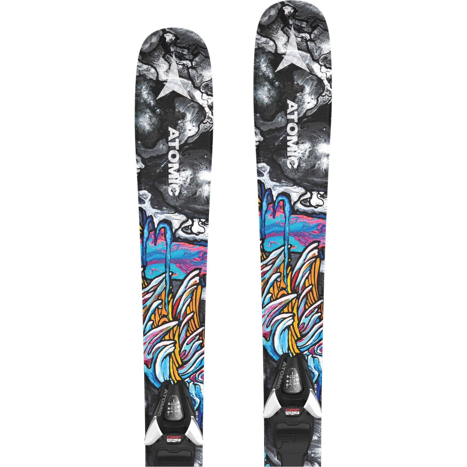 Bent Jr 120-130 Skis w/ C5 GW Binding