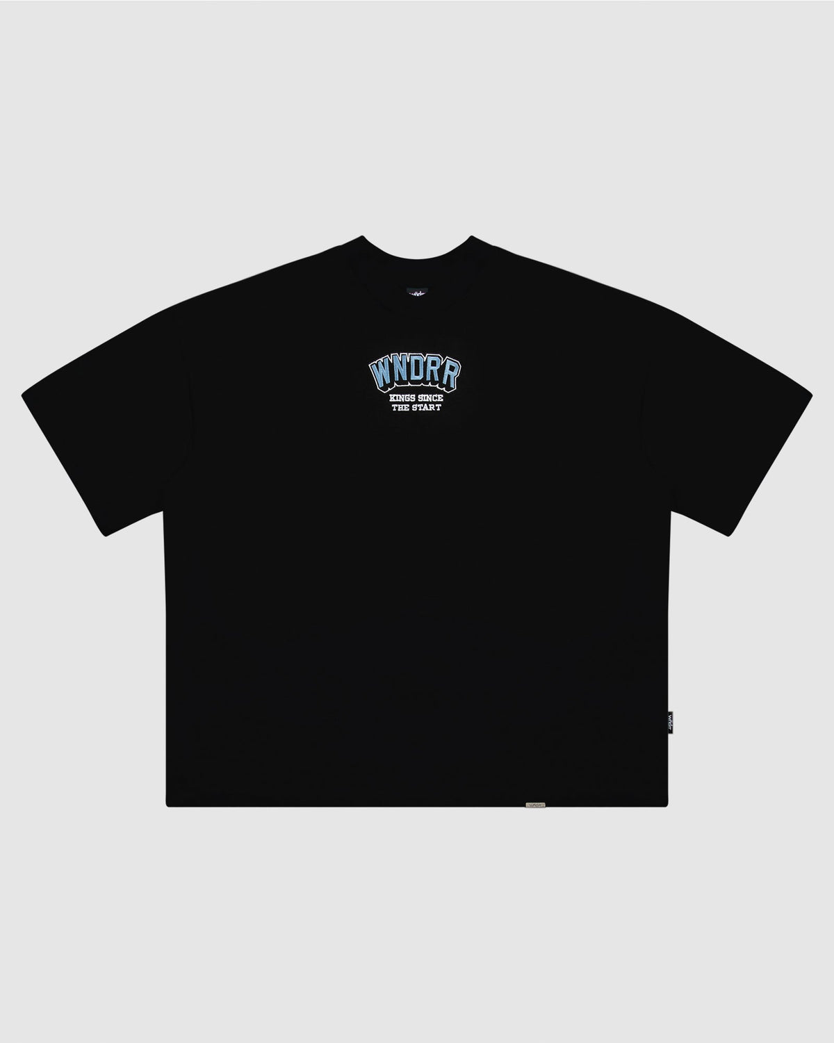 ALL ROUNDER HEAVY WEIGHT TEE - BLACK