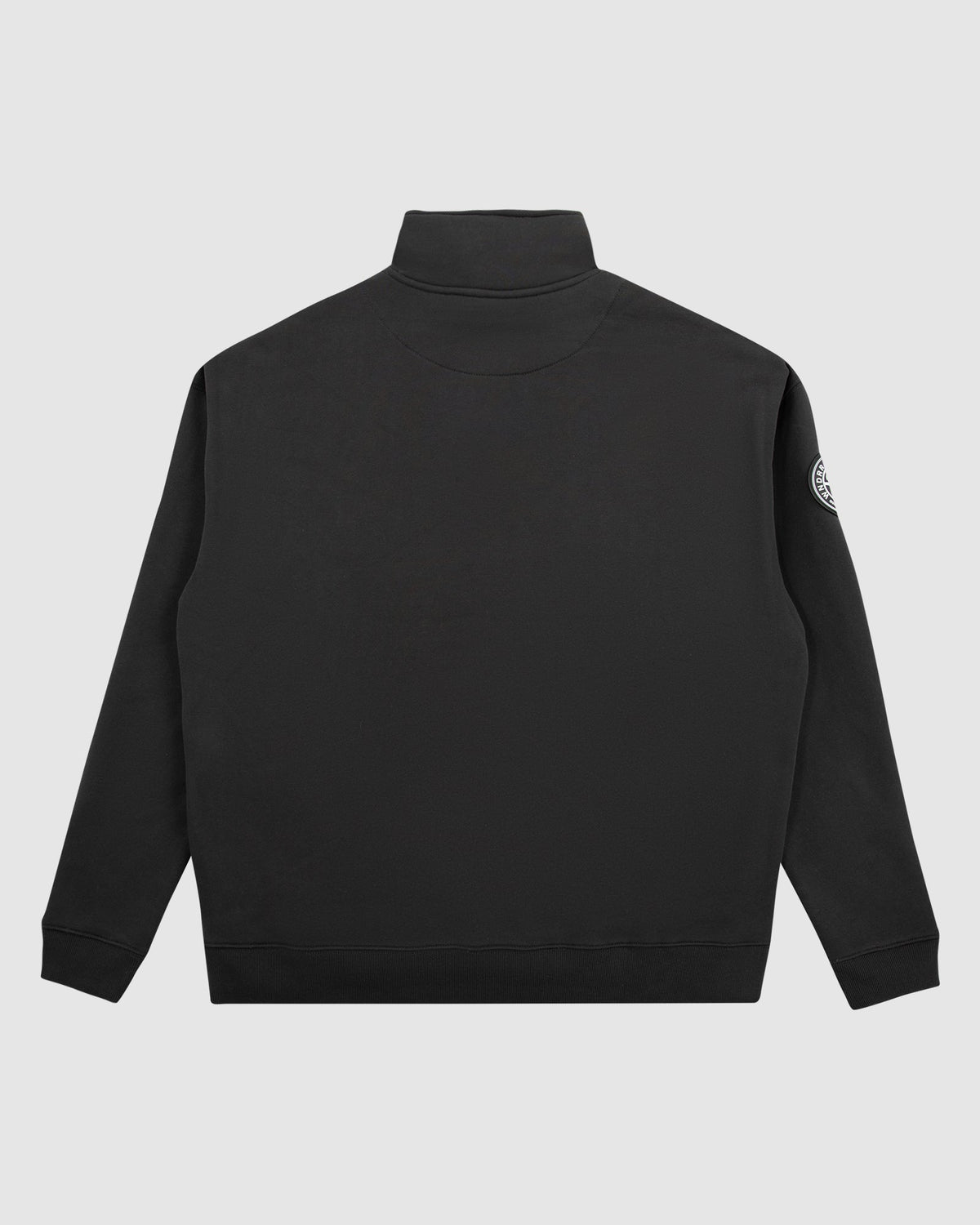 UNRIVALLED 1/4 ZIP SWEAT - FADED BLACK