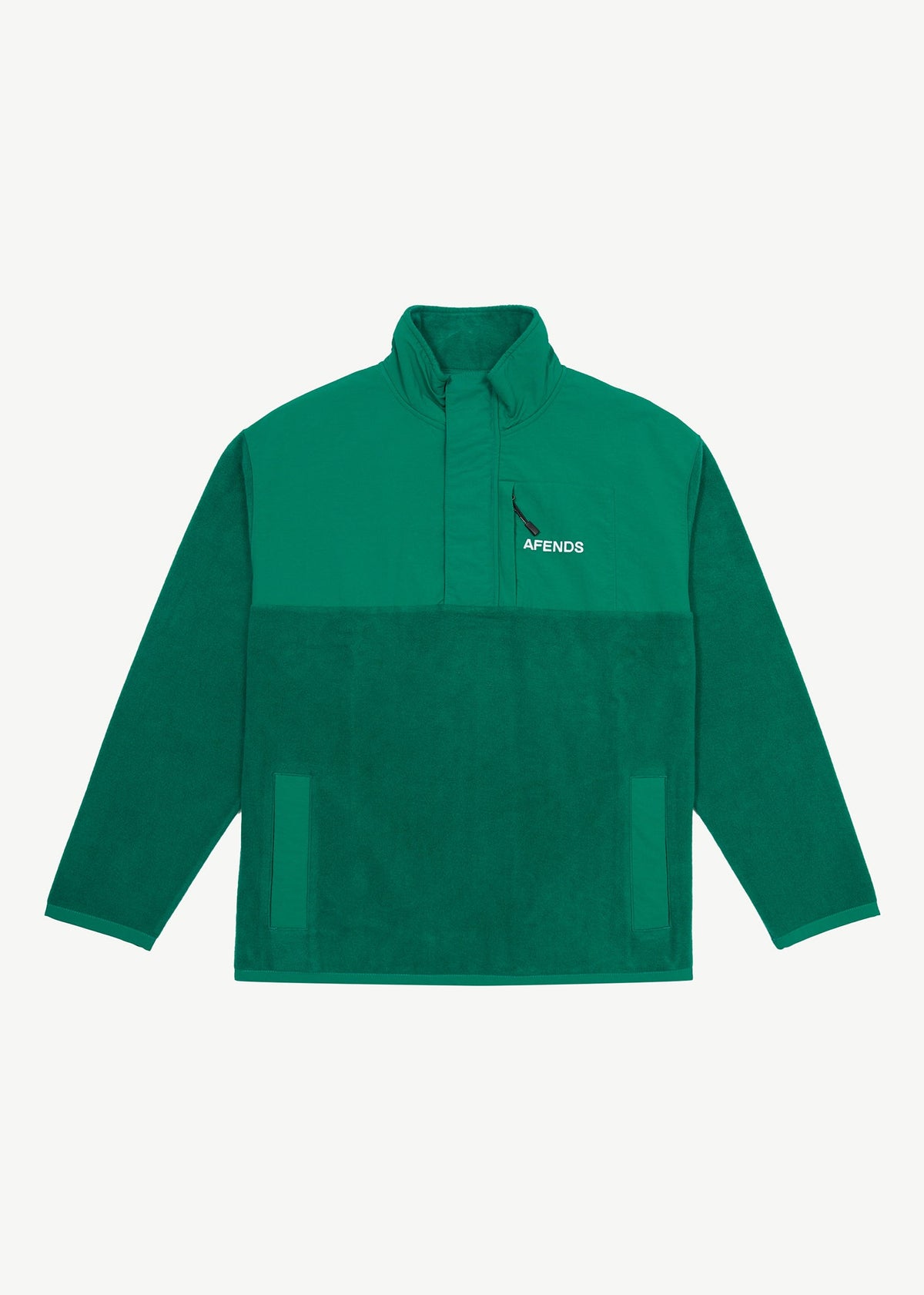 Intergalactic Fleece Pullover Emerald