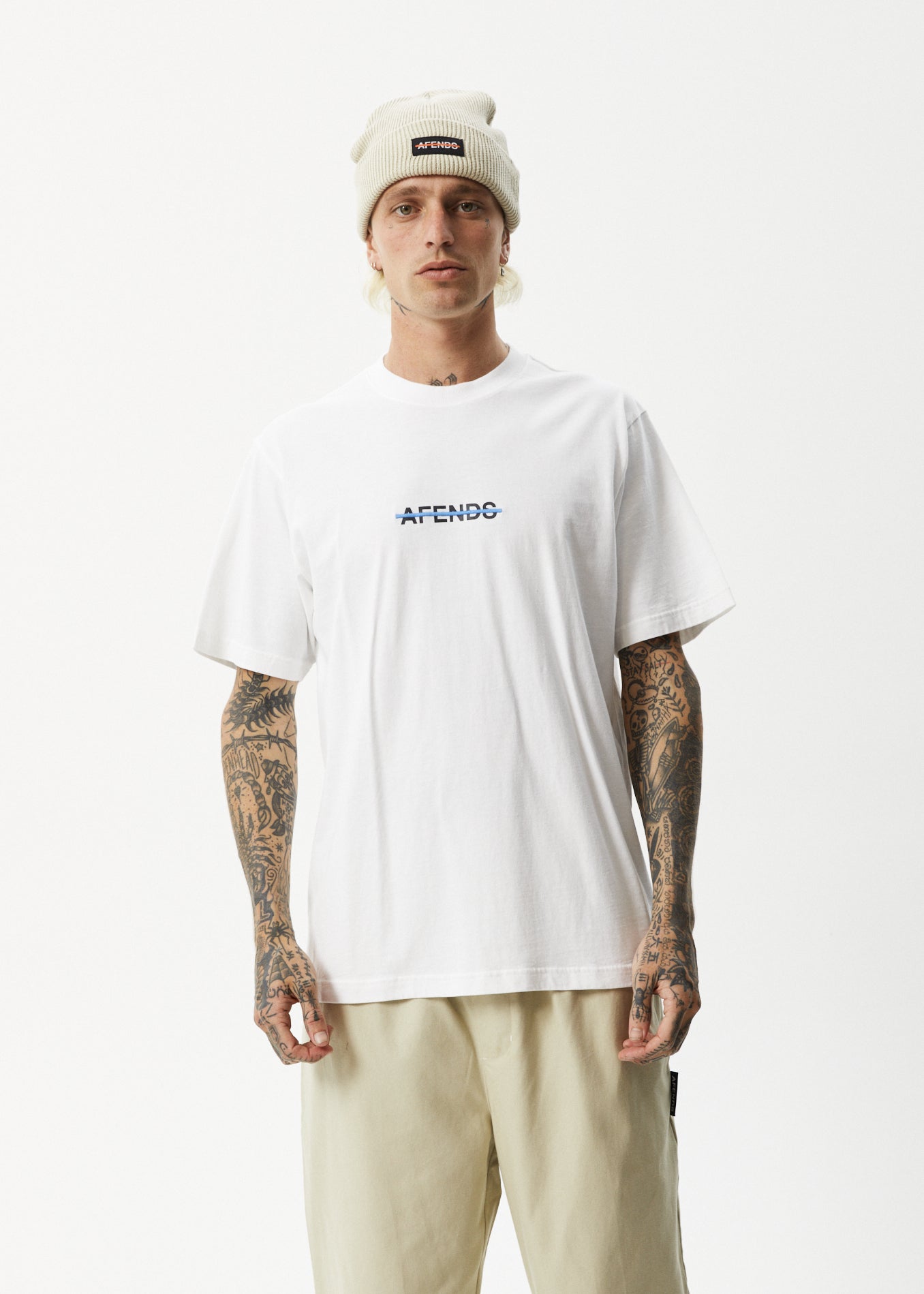 Liquid Retro Logo T-Shirt White