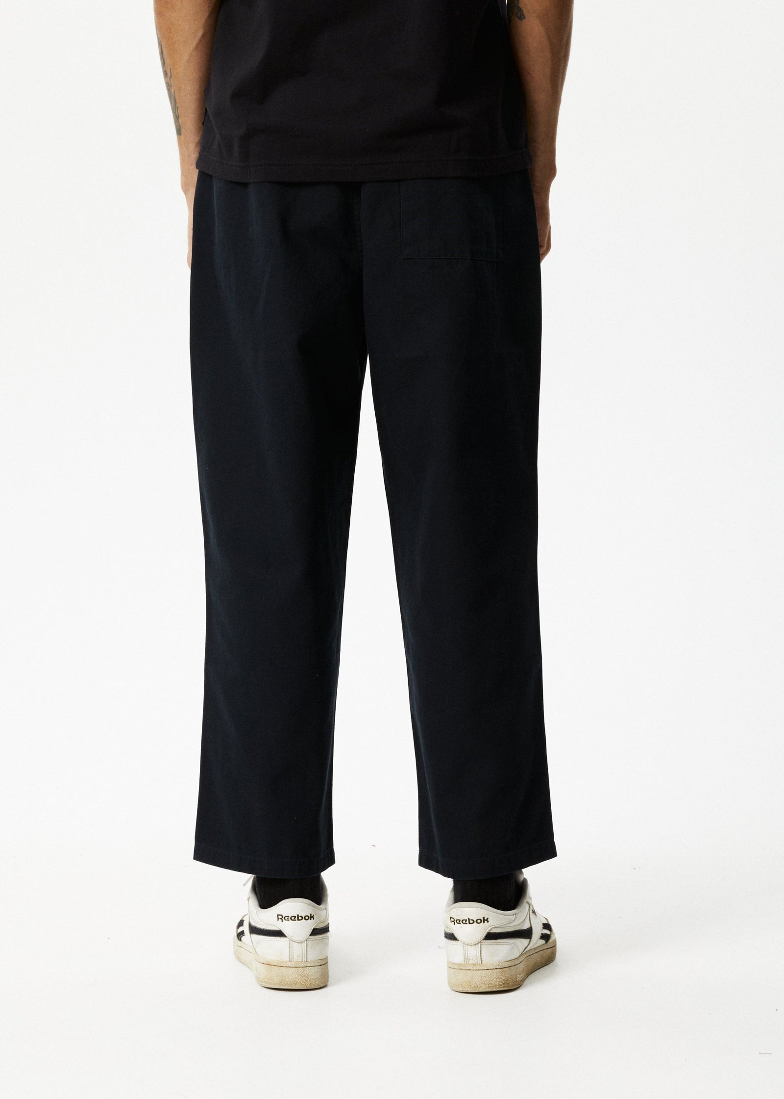 Baggy Elastic Waist Pants