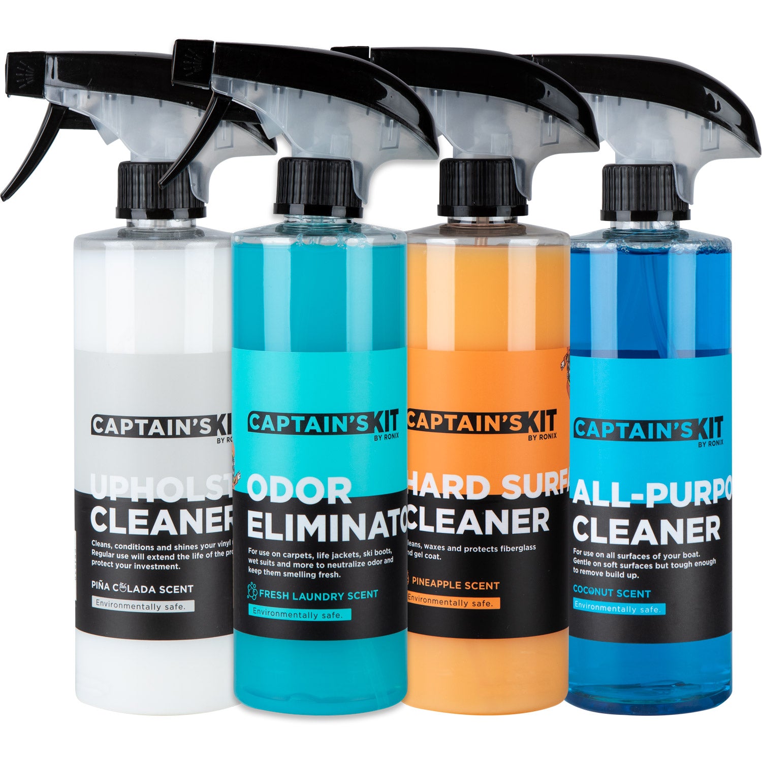 Captains Kit 4Pk All 4 Cleaners