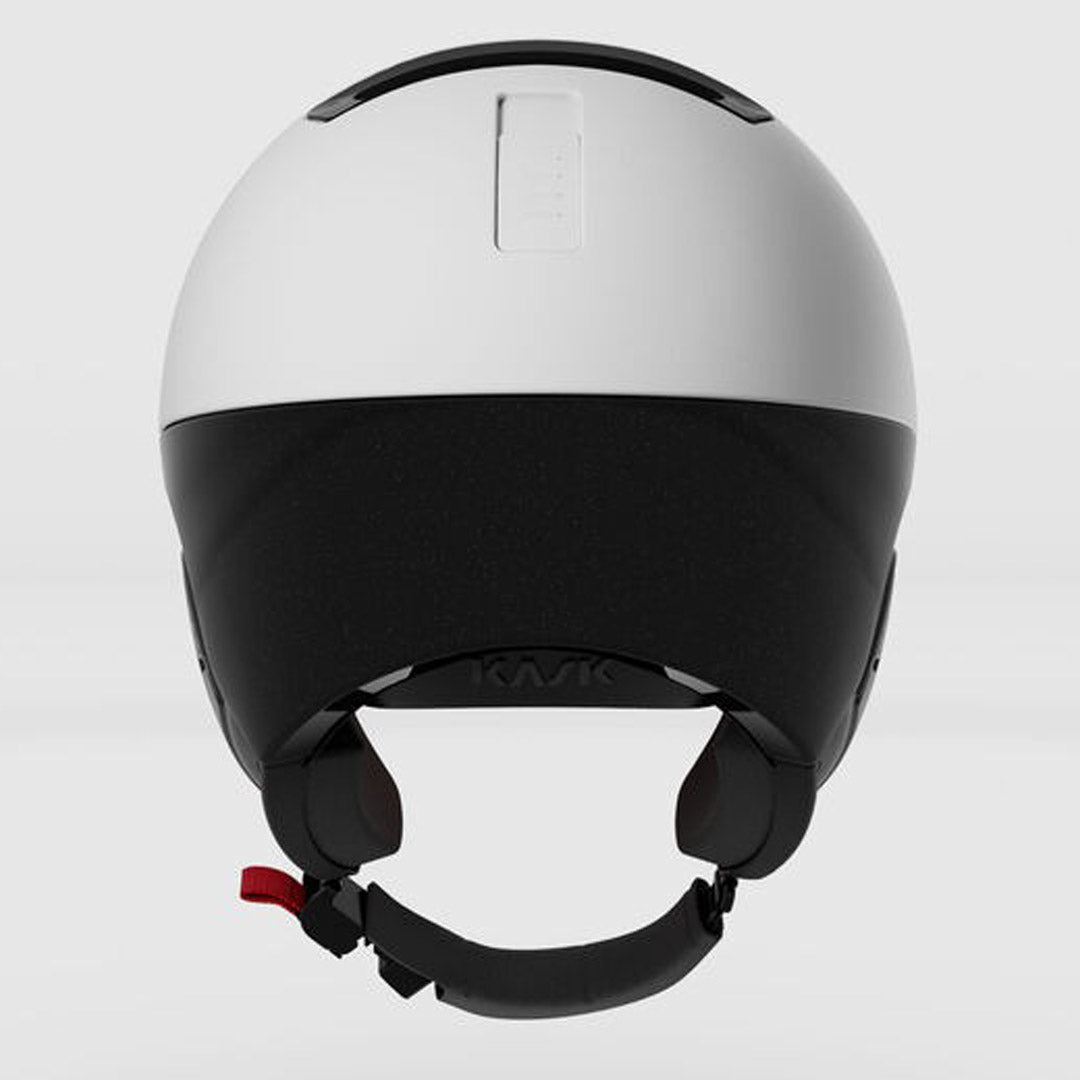 Class Sport Visor Snow Helmet White - Silver Mirror Visor