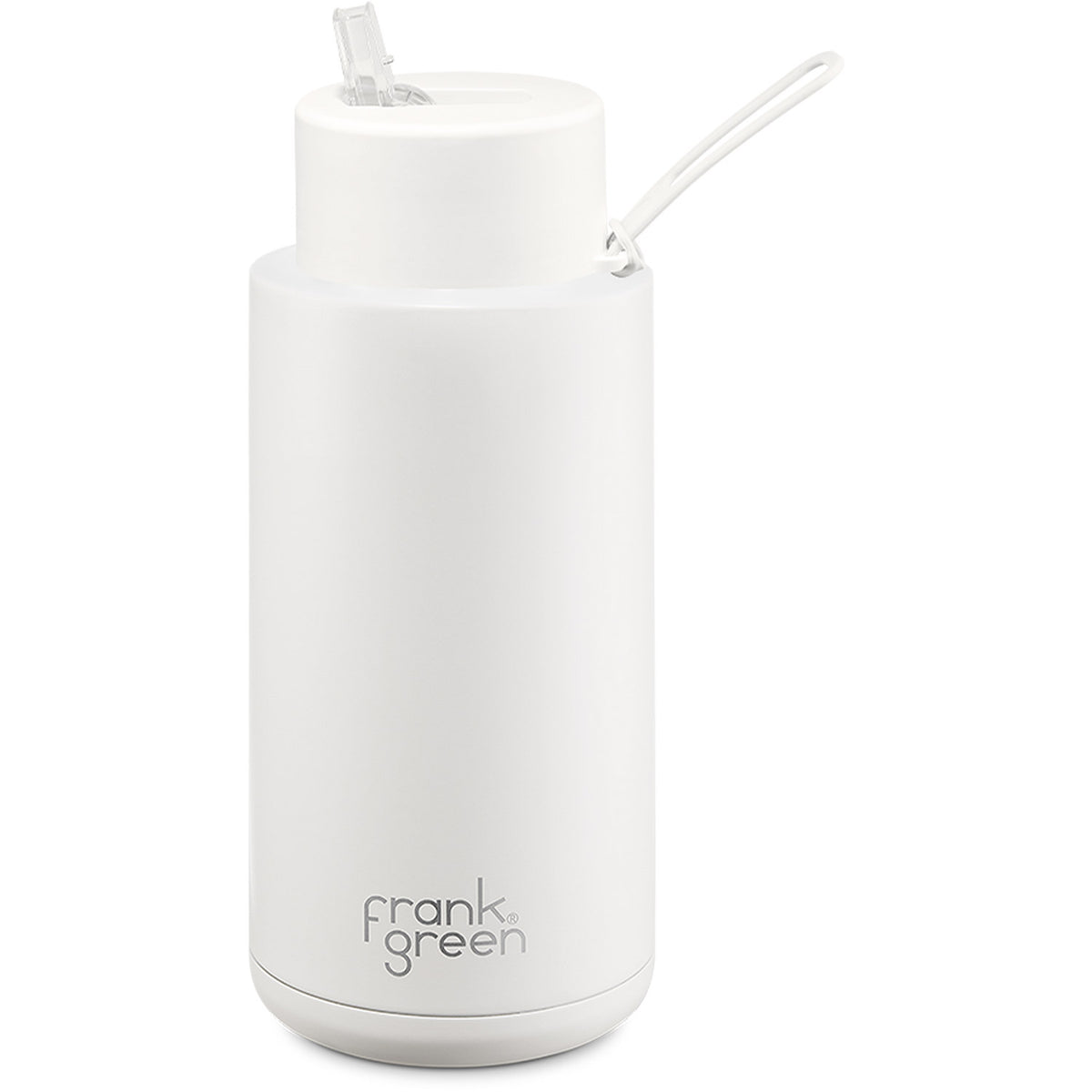 Ceramic 34oz w/ Straw Insulated Water Bottle