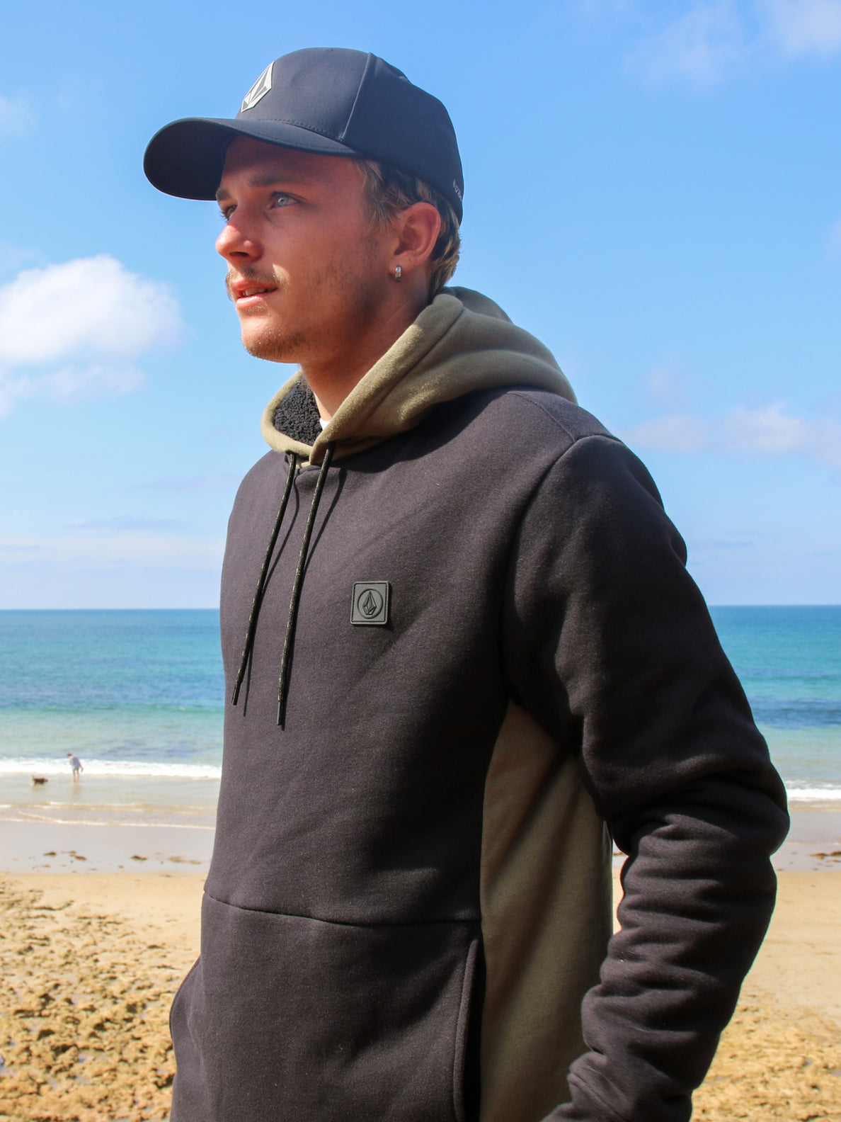 Single Stone Lined Pullover - Dark Slate