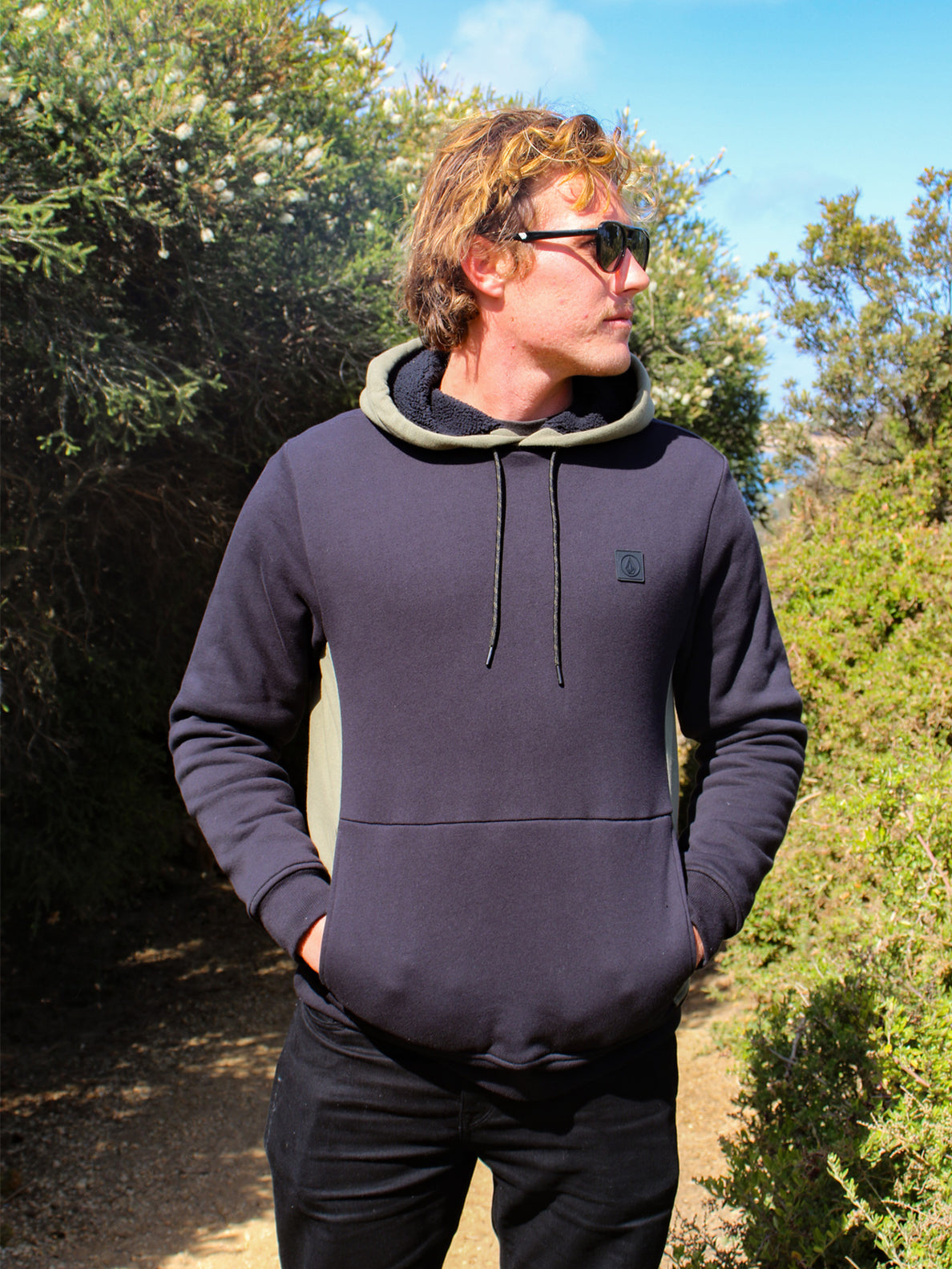 Single Stone Lined Pullover - Dark Slate