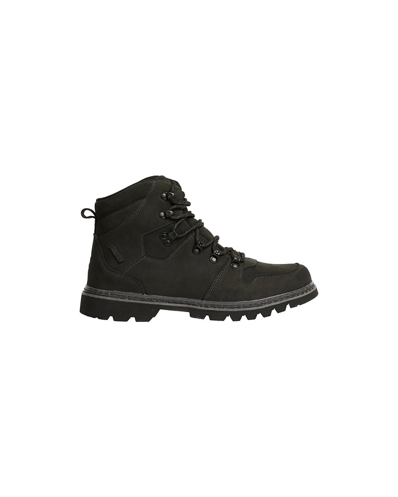 Hudson Mens Leather Waterproof Snow Boot
